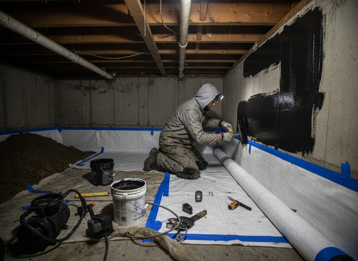 Basement Waterproofing & Crawl Space Moisture Solutions in Hazel Dell